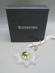 Waterford Crystal Mini Star Christmas Ornament, 2018 - In Original Box