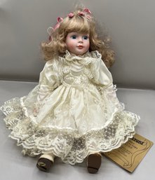 MANN 1989 Seymour Porcelain Doll 16'