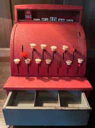 Vintage Childs Tom Thumb Cash Register From The 1950's