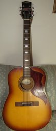 Decca Acoustic Guitar 6 String With Case