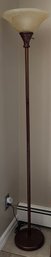 Bronze Toned Torchiere Floor Lamp