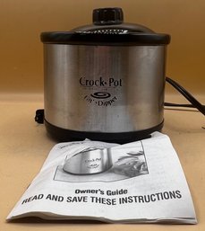 Crock Pot 16 Ounce Little Dipper Stoneware Slow Cooker