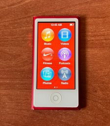 Apple IPod Nano 7th Generation Red MP3 Player