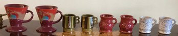 Assorted Mugs Made In Japan - 8 Pieces