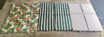 Assorted Outdoor Cushions - 6 Piece Lot