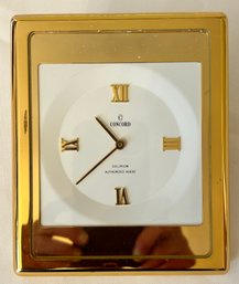 Concord Delirium Desk Clock With Original Box Authorized Agent