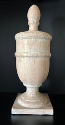 Plaster Finial Urn Decor