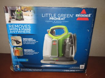 NIB Bissell Little Green Pro Heat Carpet & Upholstery Cleaner - New In Box