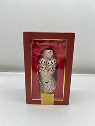 Lenox Bejeweled Christmas Dove Ornament In Box