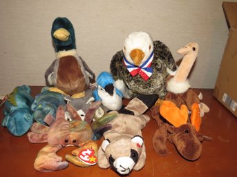 Beanie Babies Plush Toys - Assorted Lot Of 77 - Vintage