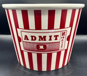 Williams-sonoma Ceramic Popcorn Bowl Bucket