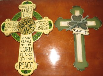 Irish Crosses - Lot Of 2
