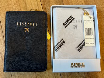 Aimee Kestenberg Leather Passport Wallets - 2 Pieces