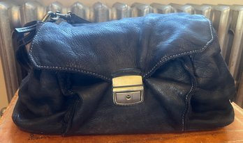 Caterina Lucchi Black Leather Shoulder Bag