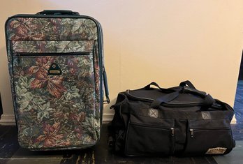 Samsonite Tapestry Rolling Luggage & Trails End Rolling Duffel Bag - 2 Pieces