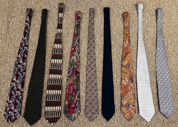 Mens Assorted Silk Ties - 8 Pieces