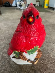 Cardinal Cookie Jar