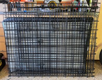 Frisco XX-Large Heavy Duty Double Door Wire Dog Crate, 54 Inch