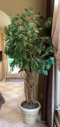 Potted Faux Tree