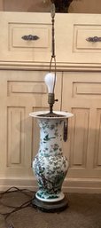 Hand Painted Oriental Lamp