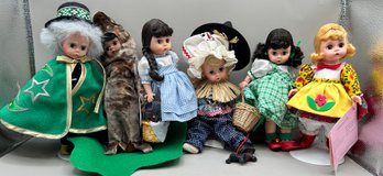 Madame Alexander Collectible Wizard Of Oz Dolls, 6 Piece Lot