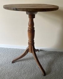 Solid Wood Pedestal Table