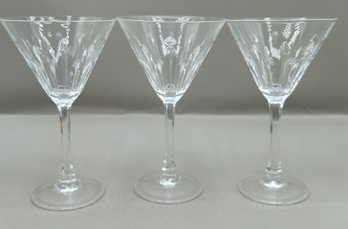 Waterford Crystal Wine Glasses, 3 Piece Lot