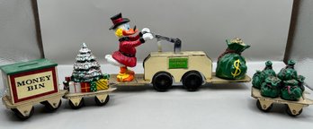 Pride Lines Uncle Scrooge Gold Mobile Hand Car With Box