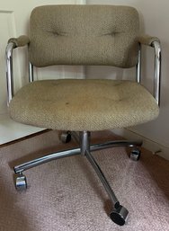 Steel Case Industries Swivel Arm Chair