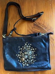 Campomaggi Studded Leather Shoulder Bag