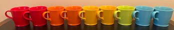 Forlife Colored Mugs - 9 Pieces