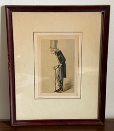 Sir Richard Owns Vanity Fair Spy Print Framed