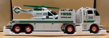 2006 Hess Toy Truck And Helicopter With Original Box