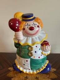 JC Penny's Home Collection Clown Cookie Jar