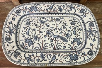 Taste Seller Sigma Hand Painted In Portugal Serving Tray