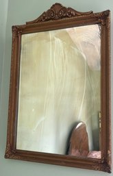 Antique Gold Tone Wood Framed With Foxing