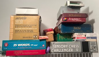 Assorted Lot Of Board Games