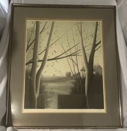 Landscape Artist Proof Print Signed & Framed
