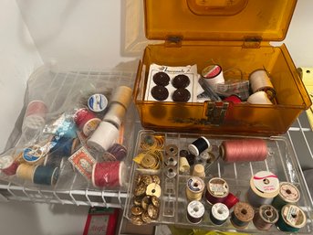 Assorted Sewing Thread Lot