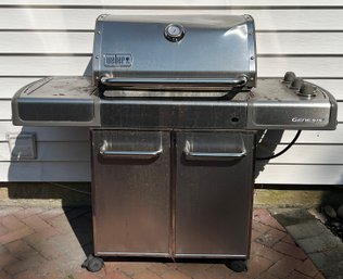 Weber Genesis Liquid Propane Gas Grill With Cover