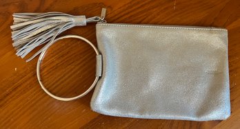 Thacker Silver Clutch Bag