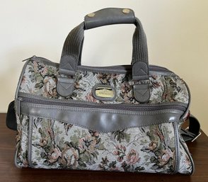 Jordache Tapestry Travel Shoulder Bag