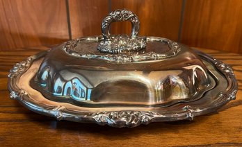 Community Silver Plated Covered Serving Dish