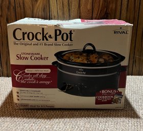 Crockpot Stoneware Slow Cooker New In Box