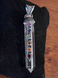 Sajen Offerings Sterling Silver Chakra Pendant - 0.31OZT