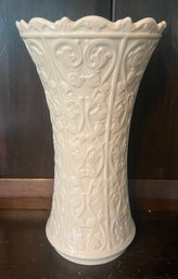 Lenox Wentworth Collection Porcelain Foliage Flared Vase