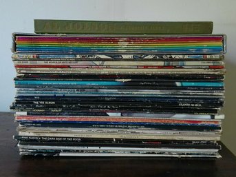 Vinyl Records Assorted Lot Of 44 Pieces