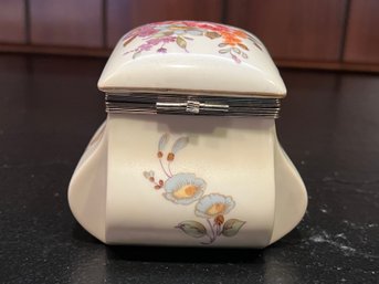 Lefton Japan Porcelain Trinket Box