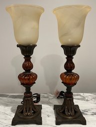 Pair Of Table Lamps - 2 Pieces