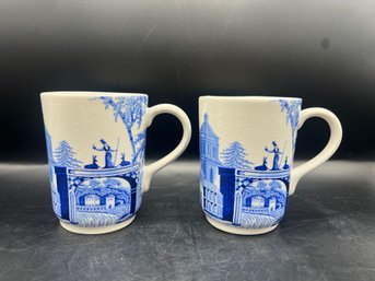 Pottery Barn China Sophia Mug - 2 Pieces